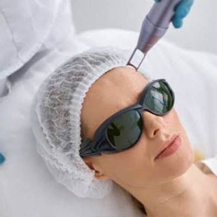 Iris skin rejuvenation technique